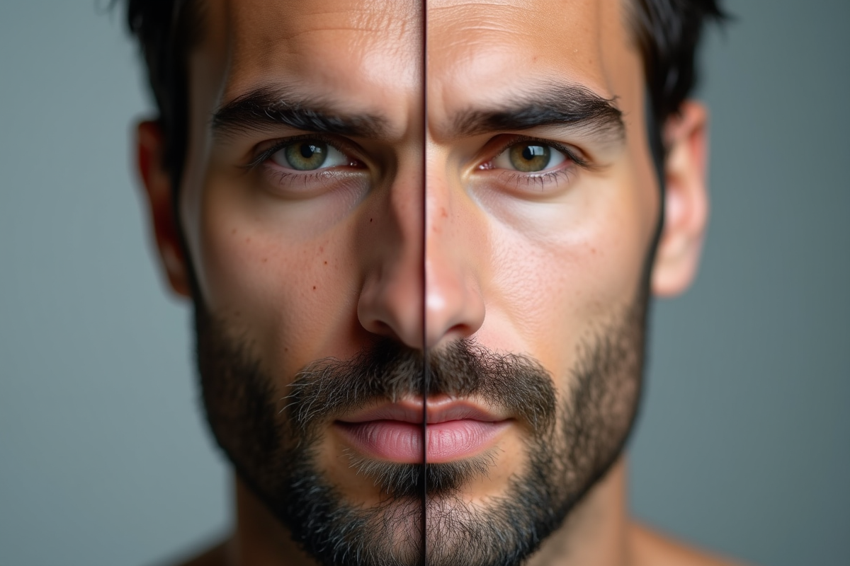 barbe visage