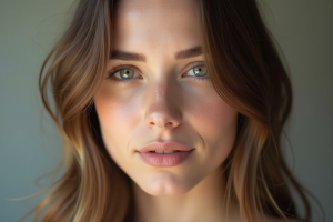 Visage féminin illustrant les critères de beauté à travers les âges