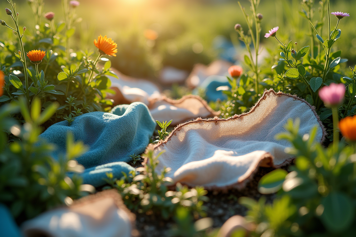 déchets textiles