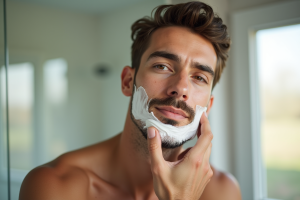 Techniques pour ralentir la repousse de la barbe et soins adaptés