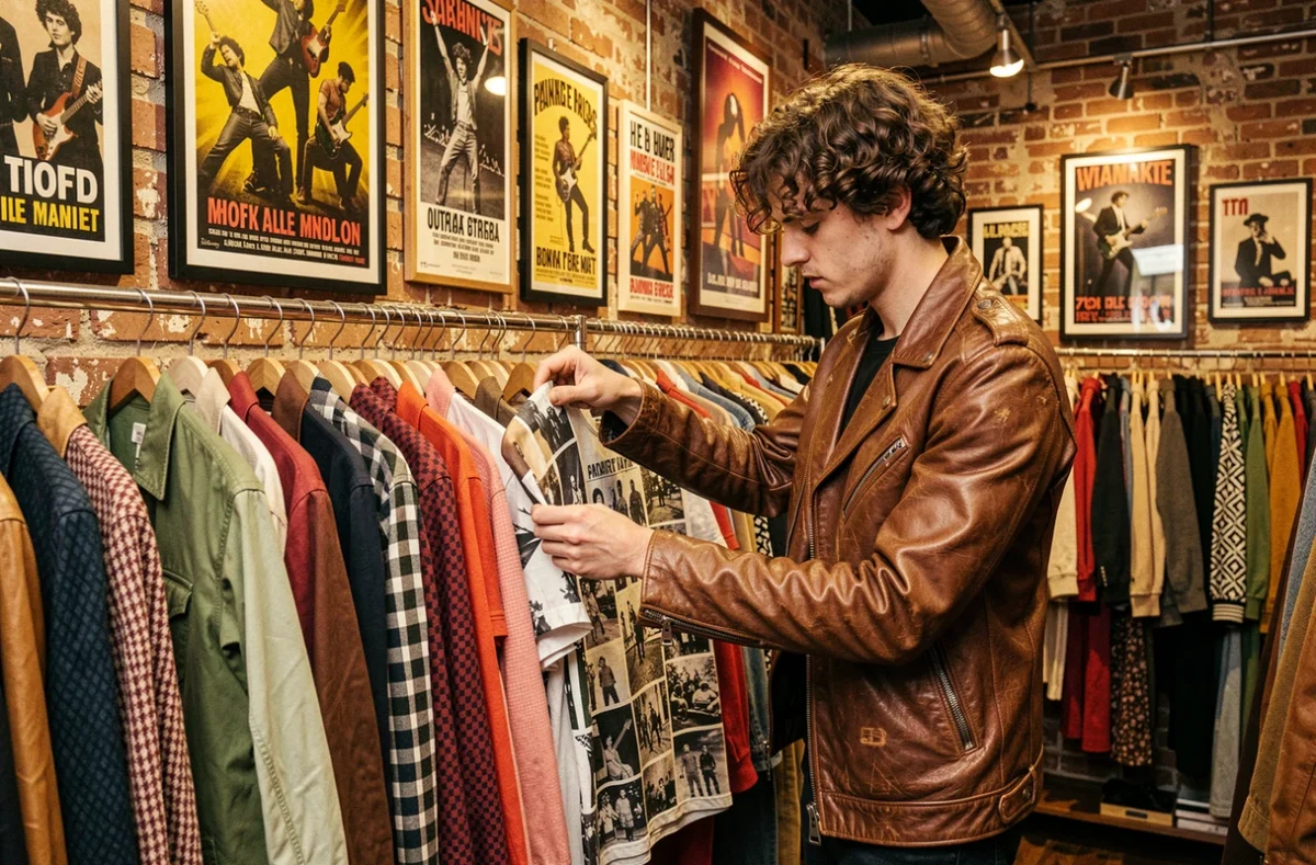 Thanx God I'm a V.I.P, boutique vintage et créateurs à Paris avec une atmosphère rock rétro et des pièces de collection
